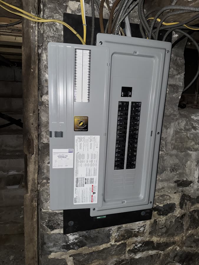 New Siemens panel replacing Federal Pacific panel, NJ